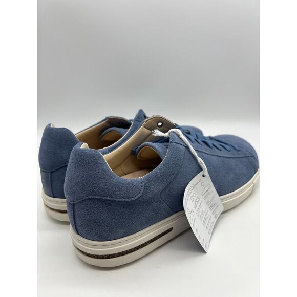 Birkenstock Bend Low Elemental Blue Suede Shoes Size W11/M9 NEW - Picture 8 of 12